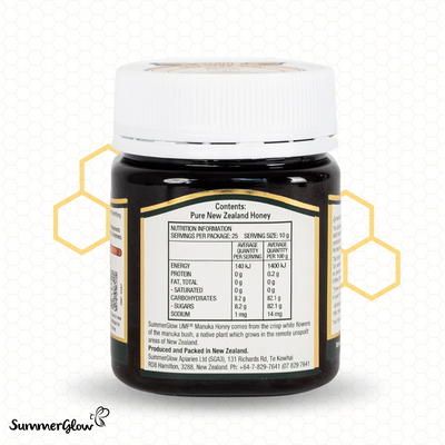 UMF™ 16+ Mānuka Honey 250g (MGO 570mg/kg)