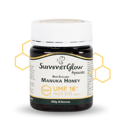UMF™ 16+ Mānuka Honey 250g (MGO 570mg/kg)